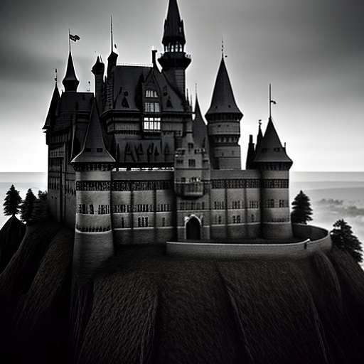 Castle of Darkness Midjourney Prompt: Create Your Own Sinister Fortress - Socialdraft