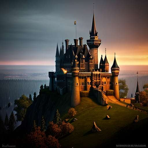 Vampire's Castle Midjourney Image Prompt - Create Your Own Gothic Story - Socialdraft