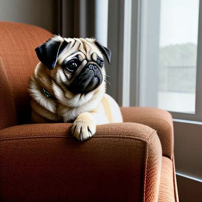 Pug in Chair Midjourney: Create Your Own Relaxing Masterpiece - Socialdraft