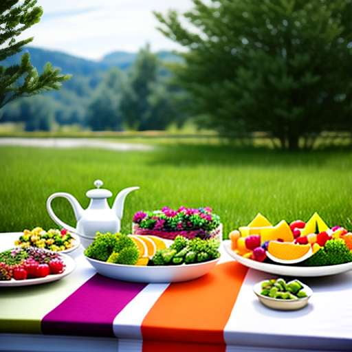 Summer Grazing Table Midjourney Prompt - Create Your Perfect Picnic - Socialdraft