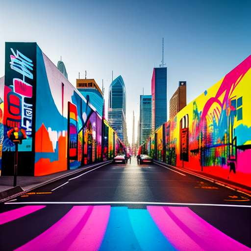Graffiti Cityscape Prompt: Create Your Own Urban Art Masterpiece with Midjourney - Socialdraft