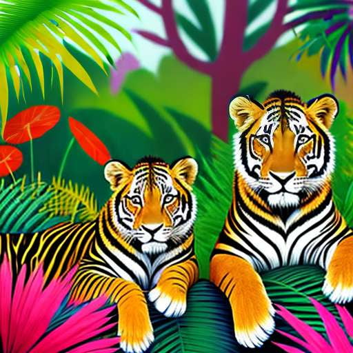 Jungle Animal Alphabet Midjourney Prompts - Socialdraft