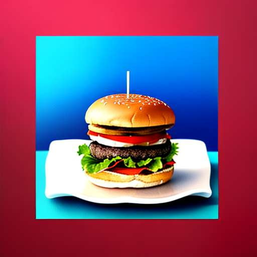 "Mediterranean Pretzel Bun Burger" Midjourney Prompt - Socialdraft
