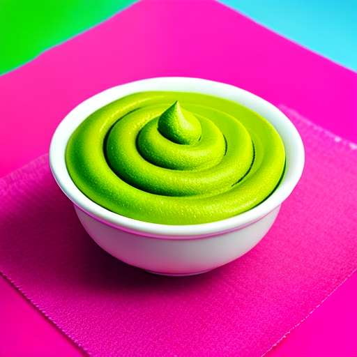 Green Tea Matcha Frozen Yogurt Custom Midjourney Prompt for Creative Inspiration - Socialdraft