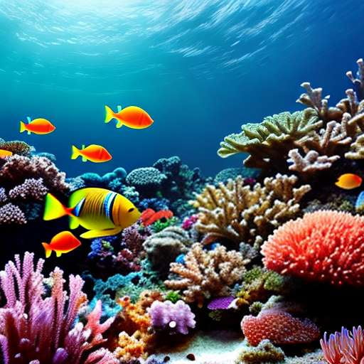 3D Underwater World Midjourney Prompt: Create Your Own Coral Reef Masterpiece - Socialdraft