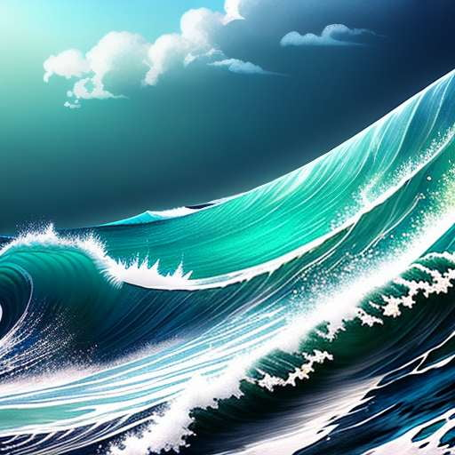 "Ocean Waves Mandala" - Customizable Midjourney Image Generation Prompt - Socialdraft