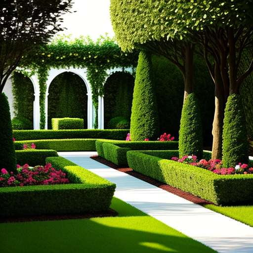 Topiary Garden Midjourney: Custom Images for Gardeners - Socialdraft