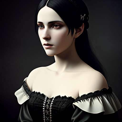 Midjourney Gothic Portrait - Create Unique Gothic Portraits Using Text-to-Image Prompt - Socialdraft