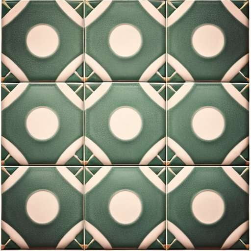 Vintage Retro Pattern Tiles for Unique Interior Design - Socialdraft