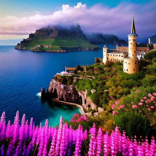 Dreamy Castle Midjourney Image Prompt for Creative Art Projects - Socialdraft
