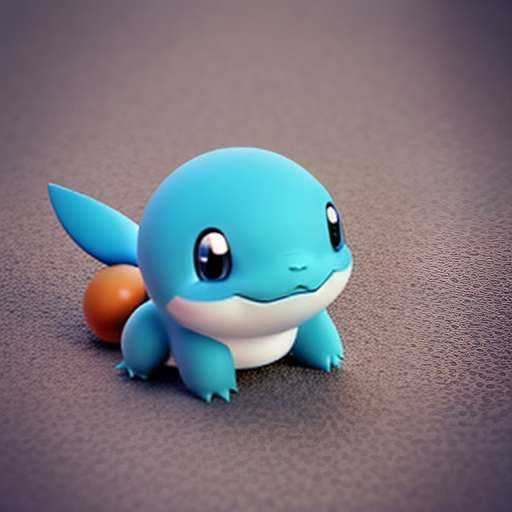 "Chibi Squirtle" Midjourney Prompt - Create Your Own Adorable Squirtle Art - Socialdraft