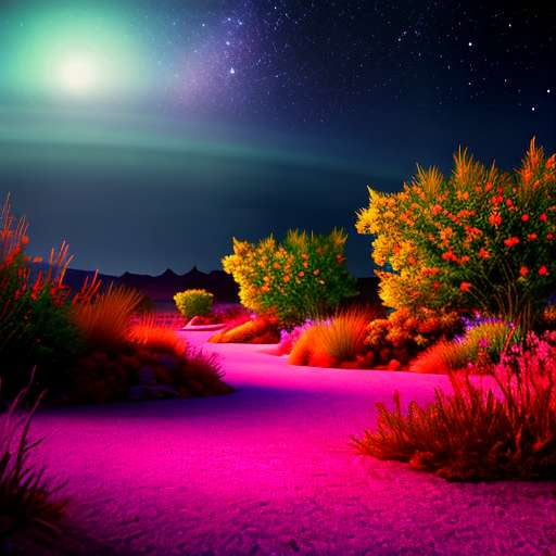 Alien Oasis Midjourney Prompt with Multiple Moons: Create Your Own Extraterrestrial Landscape - Socialdraft
