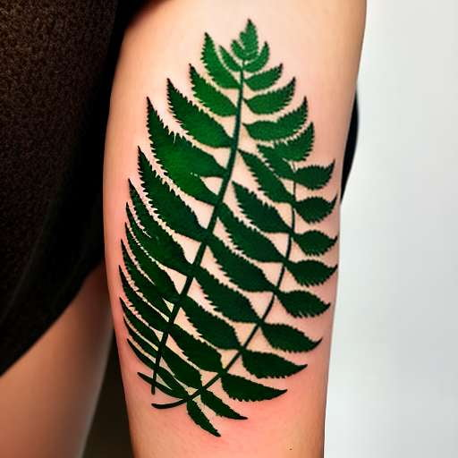From Lavender To Ferns, Pressed Flower Tattoos Are Trending In 2024