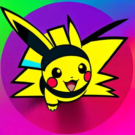 Pokemon Charging Logo Midjourney Prompt for Custom DIY Designs - Socialdraft