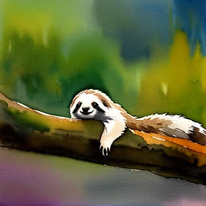 Sloth Midjourney Creation: Create Your Own Cute Sloth Art Piece - Socialdraft