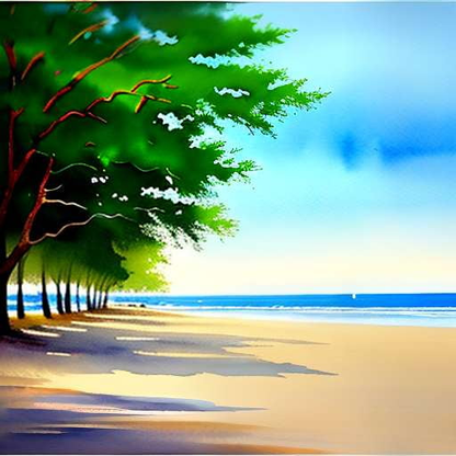 Coastal Dreams Midjourney: Create Your Own Beach Paradise - Socialdraft