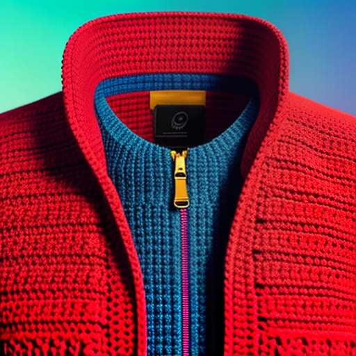 Crochet College Jacket Midjourney Prompt: Create Your Own Unique Design - Socialdraft