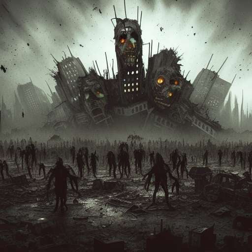 Zombie Apocalypse Midjourney Prompt - Socialdraft