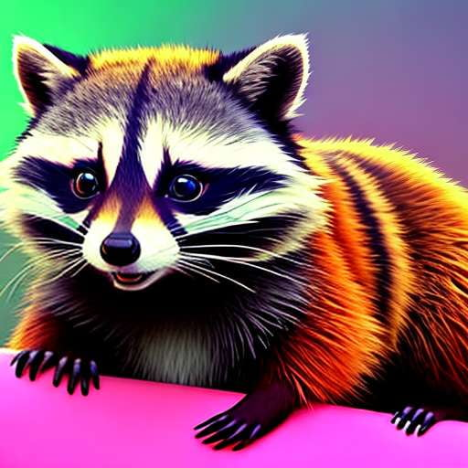 "Ridiculous Raccoon" Midjourney Prompt - Customizable Image Generation - Socialdraft