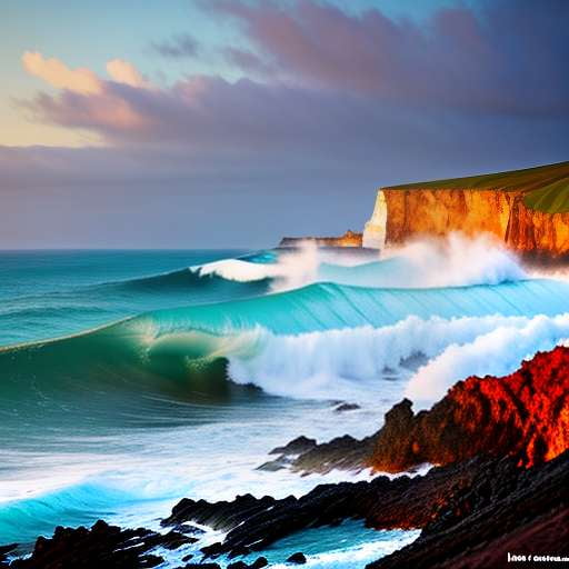 "Captivating Ocean Waves Midjourney Prompt - Create Your Own Dreamy Seaside Scene" - Socialdraft