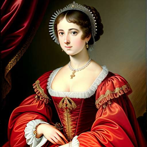 Baroque Beauty: Custom Female Portrait Midjourney Prompt - Socialdraft