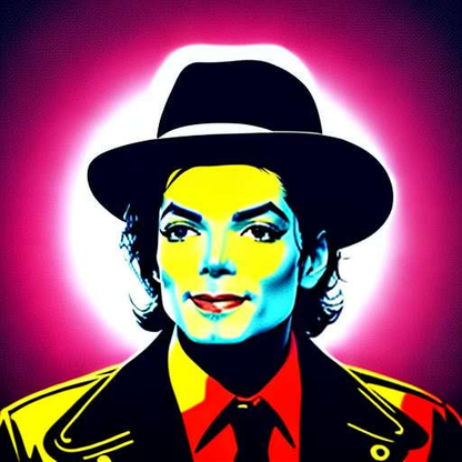 Pop Art Michael Jackson Midjourney Prompt - Socialdraft