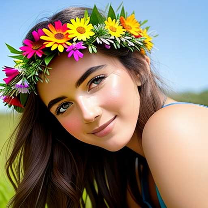 Flower Crown Midjourney DIY Kit: Create Your Perfect Floral Headpiece - Socialdraft