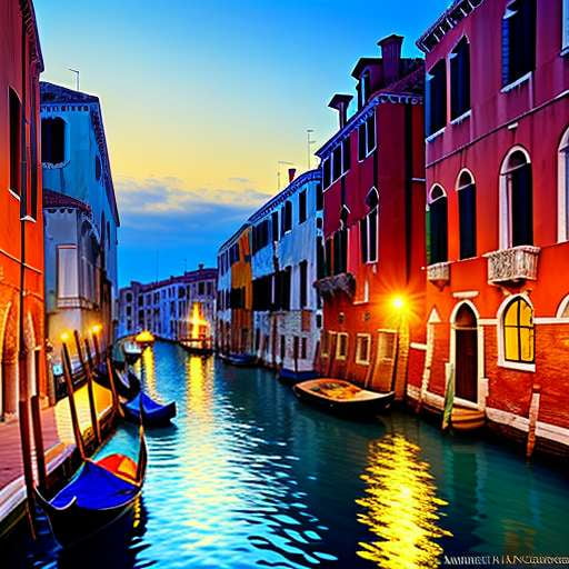 "Midnight in Venice" Customizable Midjourney Prompt for Stunning Nighttime Scenes - Socialdraft