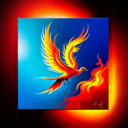 Phoenix Rising Midjourney Prompt - Create Your Own Mythical Bird Image - Socialdraft
