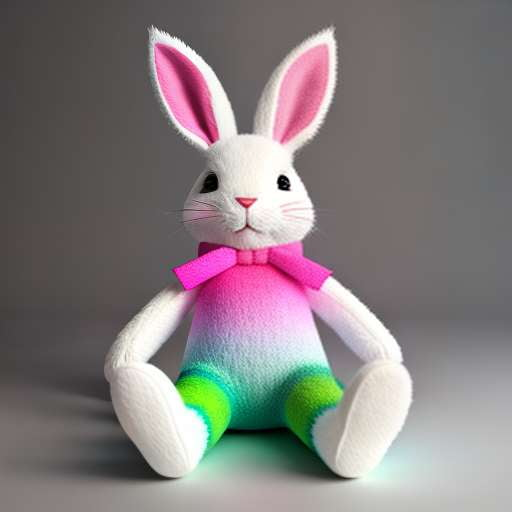 Easter Bunny Doll Portrait - Midjourney Text-to-Image Prompt - Socialdraft