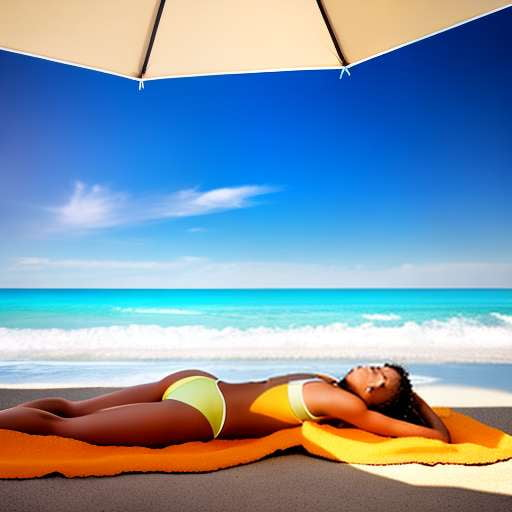 Beach Tanning Midjourney Prompt: Create Your Perfect Oasis - Socialdraft