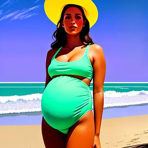 Midjourney Maternity Swimsuit Design Tool - Socialdraft