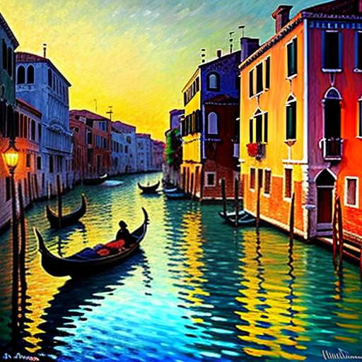 Venice Grand Canal Midjourney Prompt - Recreate and Customize Your Own Venetian Masterpiece - Socialdraft