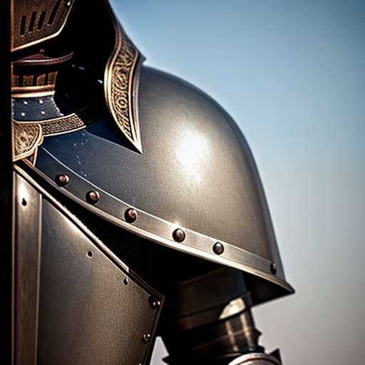 Sun Knight Plate Mail Armor - Customizable Midjourney Prompt - Socialdraft
