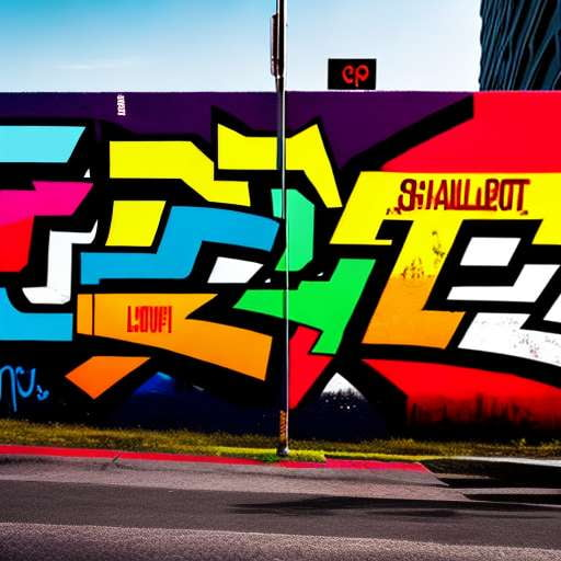 Graffiti Block Letters Midjourney Generator - Create Customized Street Art - Socialdraft