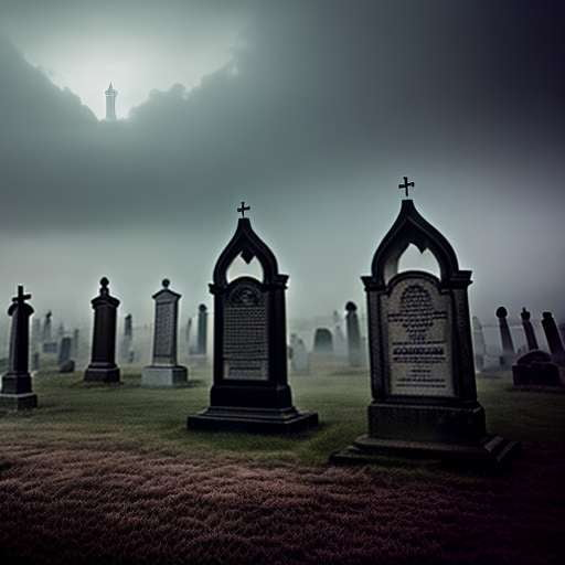 Specter Cemetery Custom Midjourney Image Prompt - Socialdraft