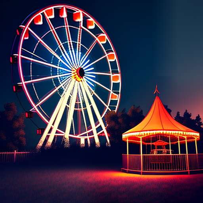 Haunted Carnival Midjourney Prompt: Spooky Circus Fun for Your Artistic Dreams - Socialdraft