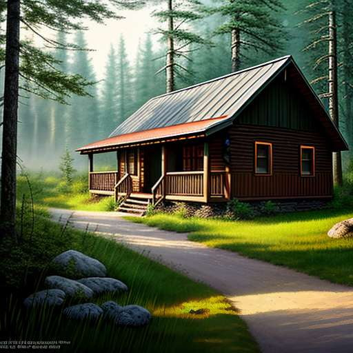 Off-Grid House Midjourney Generator - Customizable Text-to-Image Prompts - Socialdraft