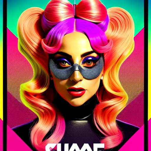 Gaga Vintage Poster Midjourney Prompt - Socialdraft