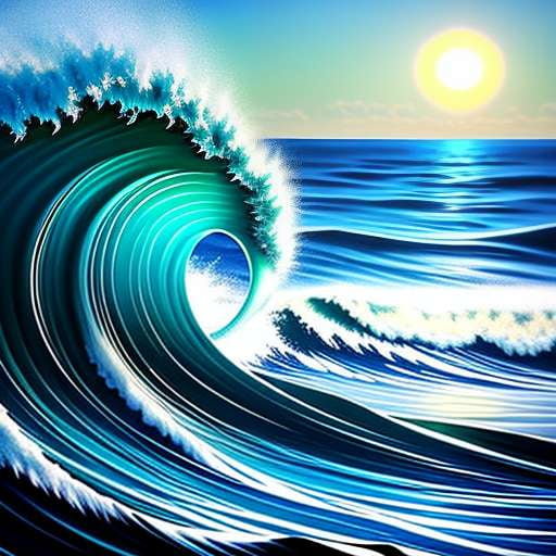 Ocean Waves Midjourney Prompt - Create Your Personalized Oceanic Masterpiece - Socialdraft