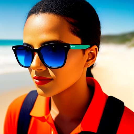 Wayfarer Sunglasses Illustration Midjourney Prompt - Customizable Design - Socialdraft
