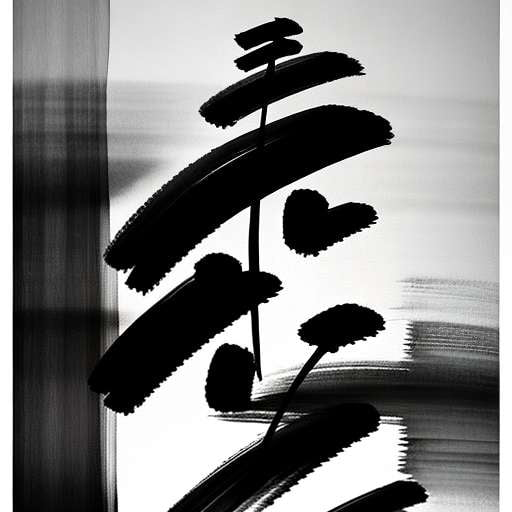 Japanese Calligraphy Midjourney Prompt - Customizable and Unique Text-to-Image Creation - Socialdraft