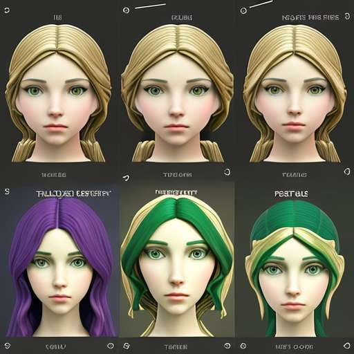 "Customizable 3D Virtual Life Game Characters with Midjourney Prompts" - Socialdraft