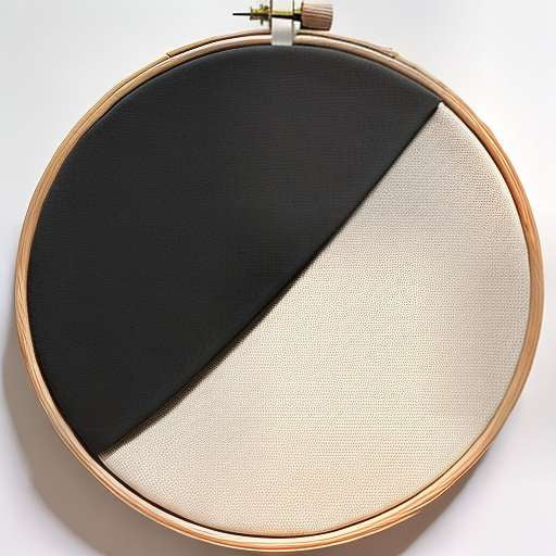 "Embroidered Abstract Hoop Art Midjourney Prompt" - Socialdraft