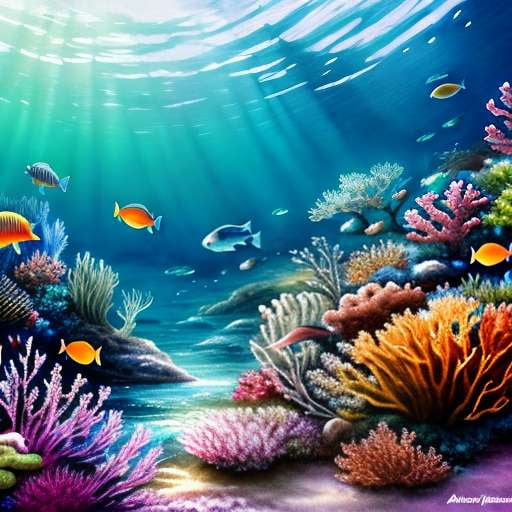 "Create Your Own Underwater Paradise" Midjourney Prompt for Custom Art Creation and Inspiration - Socialdraft