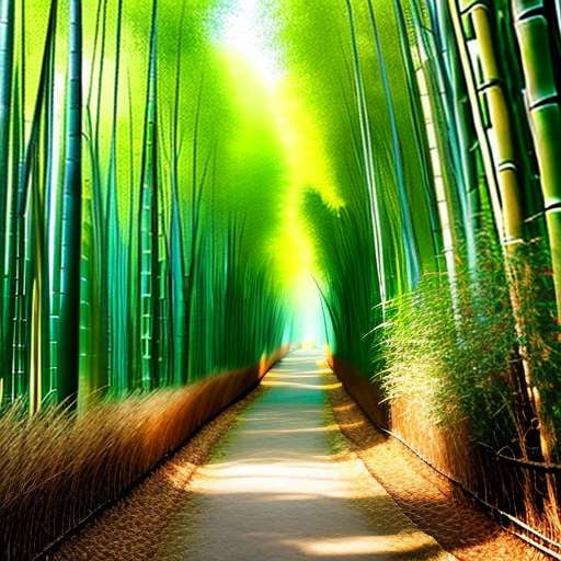 "Bamboo Bliss" Midjourney Prompt - Customizable Text-to-Image Model - Socialdraft