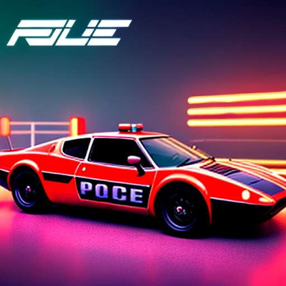 Retro Police Hover Car Image Prompt for Midjourney Creation - Socialdraft
