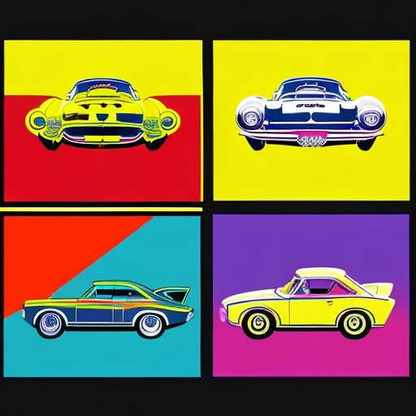 Vibrant Custom Car Illustration Midjourney Prompts - Socialdraft