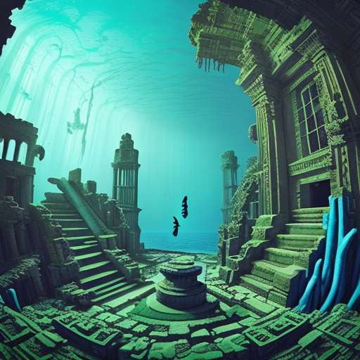 "Discovering Atlantis" - Custom Midjourney Prompt for Unique Art Creation - Socialdraft