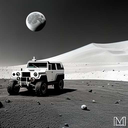 Moon Rover Expedition Midjourney Image Prompt Kit - Socialdraft